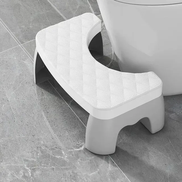 Marchepied wc ergonomique plastique rigide blanc plateau… – vue 2