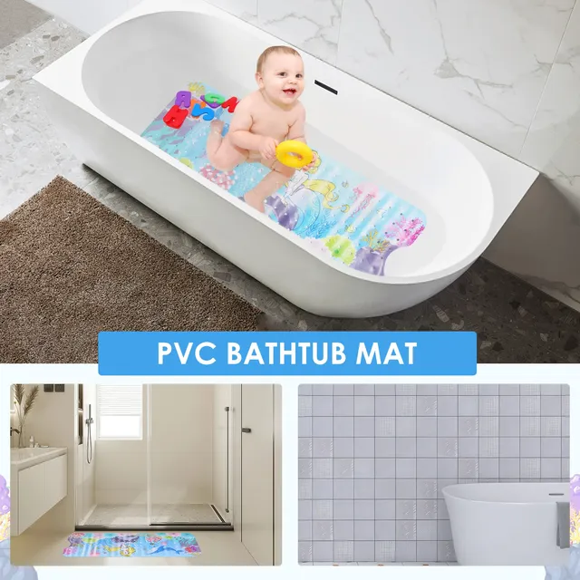 Grand tapis de bain de dessin animé pour bébés et enfants – vue 3