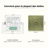Avoir interrupteur intelligent wifi Bronze brossé… – vue 4