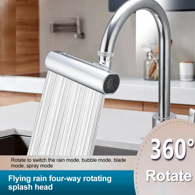 Cascade rotative à 360 degrés pour robinet de cuisine – vue 2