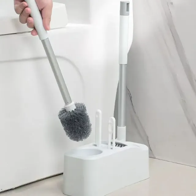 Brosse de toilette 4 en 1 à Long manche – vue 3