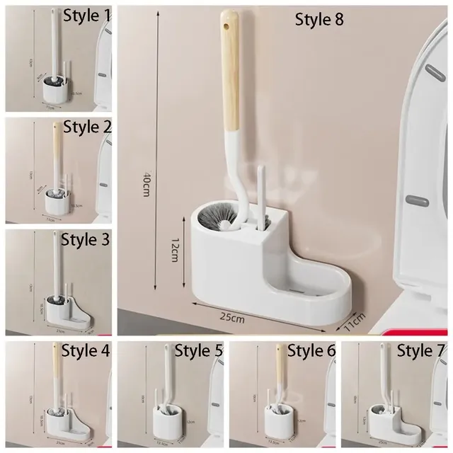 Ensemble de brosses de toilette à Long manche – vue 6