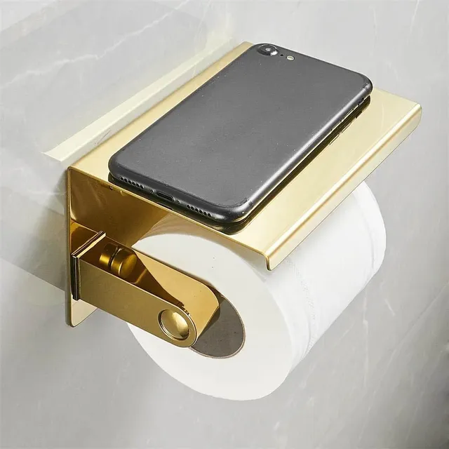 Porte papier hygiénique multifonctionnel double rouleau… – vue 5
