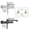 Mitigeur thermostatique mural baignoire douche laiton… – vue 6