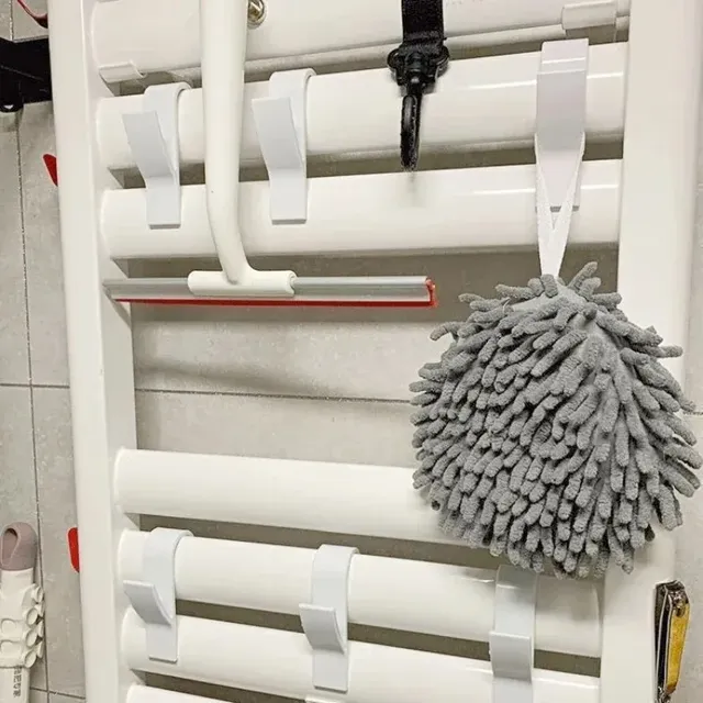 Salle de bain douche porte-serviettes cintre chauffé… – vue 6