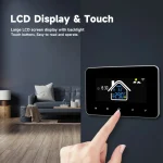 Thermostat intelligent Tuya WiFi, régulateur de température, chauffage électrique au sol, plomberie, écran LCD, pour Alice AlexaGoogleHome, nouveauté 2024