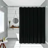 Rideau de douche noir de style Simple – vue 1