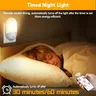 Veilleuse RGB 16 couleurs LED télécommande veilleuses à… – vue 6