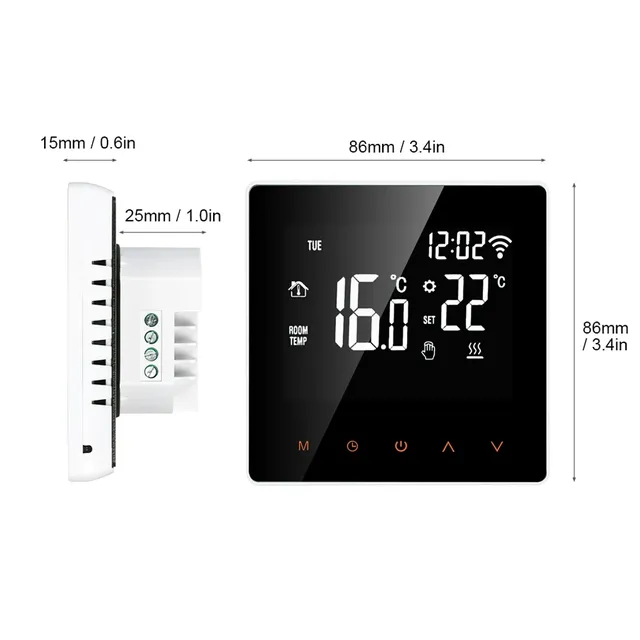 AVATTO Tuya WiFi Thermostat intelligent chauffage… – vue 6