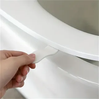 Lève-couvercle de toilette hygiénique et poignée de siège
