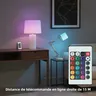 Ampoule LED RGBW sphérique opalin diffuseur E27 B22 15W… – vue 4
