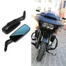 1 paire de rétroviseurs de moto rectangulaires pour… – vue 3