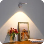 Lampe murale sans fil avec détecteur de mouvement, Rechargeable TYPE-C USB LED pour cuisine, chambre à coucher, salon, éclairage intérieur