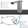 Robinet de lavabo de salle de bains à capteur Intelligent – vue 4