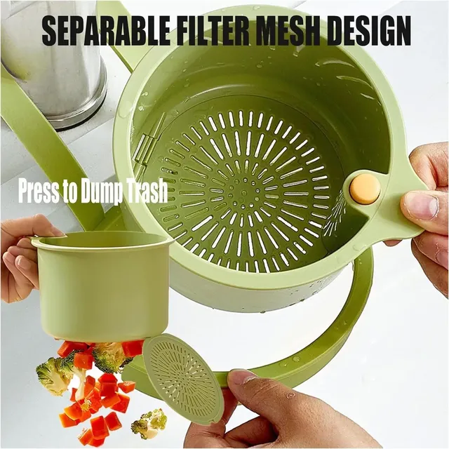 Panier de vidange suspendu de cuisine – vue 3