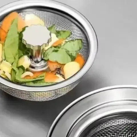 Filtre d'évier de cuisine en acier inoxydable – vue 3