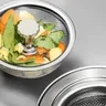Filtre d'évier de cuisine en acier inoxydable – vue 3