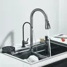 Évier de cuisine cascade en acier inoxydable 304 – vue 4