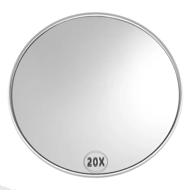Miroir maquillage rond grossissant 20x portable voyage…