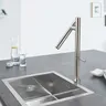 Robinets de cuisine en acier inoxydable 304 – vue 2