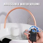 Tête Spa cascade sortie bol de lavage des cheveux accessoire avec interrupteur de débit d&rsquo;eau pour Salon Circulation d&rsquo;eau cadre de shampoing