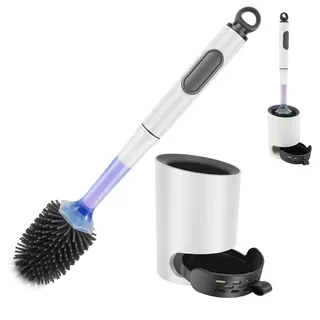 Ensemble de porte-brosse pour cuvette de toilette Brosse de toilette…