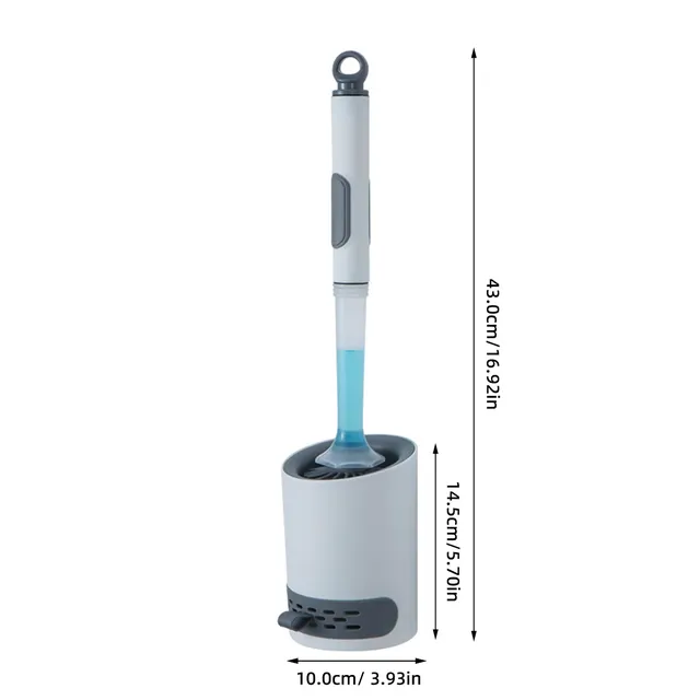 Ensemble de porte-brosse pour cuvette de toilette Brosse… – vue 6