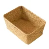 Panier de rangement en osier tissé, pour la cuisine, plat de fruits, aliments, pain, articles divers, organisateur, conteneur de pique-nique en rotin, mallette de rangement WF