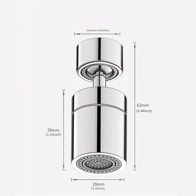 360 ° Robinet de cuisine rotatif – vue 6
