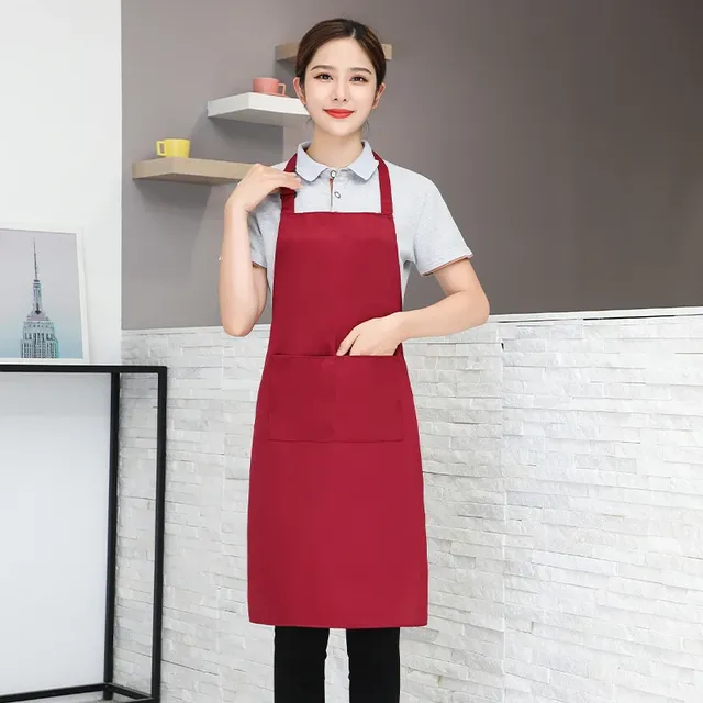 Tablier de cuisine à l'huile imperméable tabliers de… – vue 5