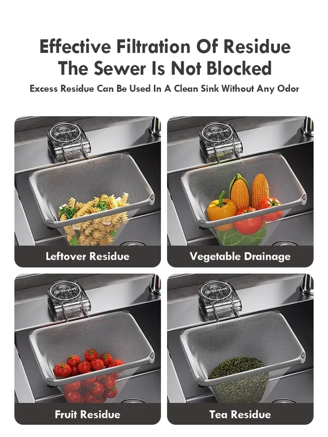 Support de filtre d'évier de cuisine – vue 5