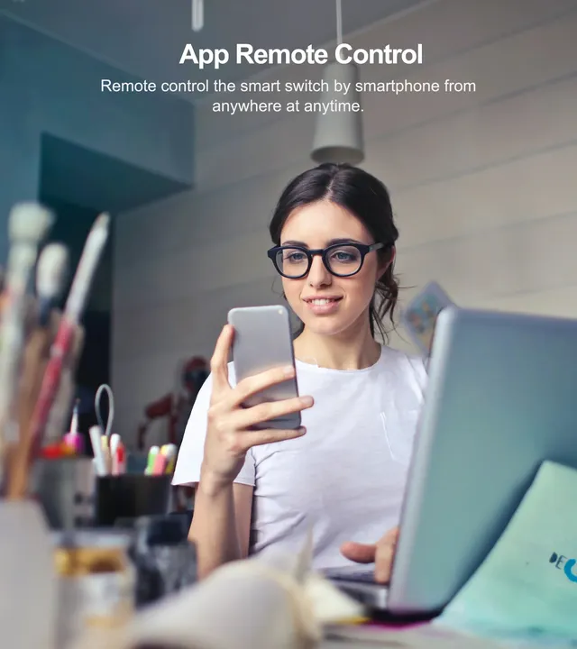 Tuya WiFi US interrupteur d'éclairage intelligent… – vue 5