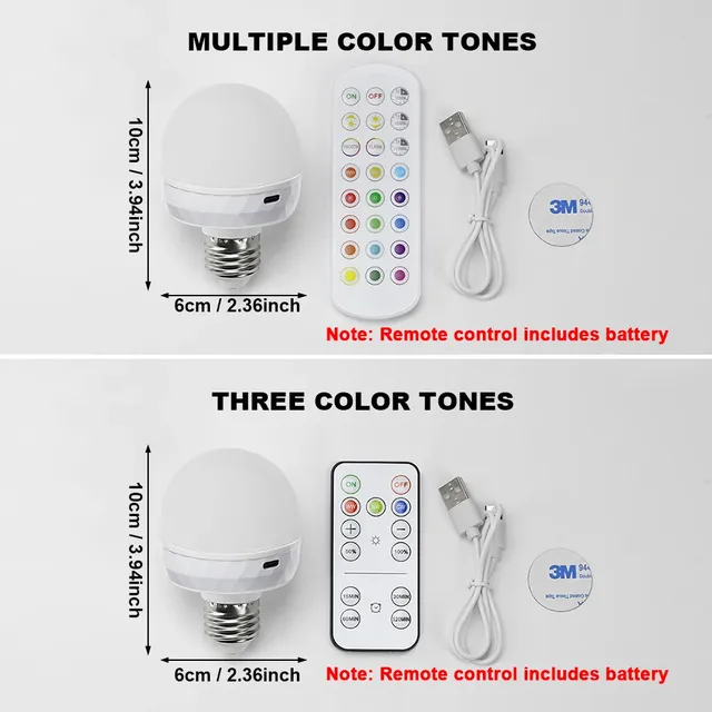 Ampoule LED RGB – vue 2