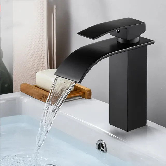 Lavabo cascade en acier inoxydable – vue 2