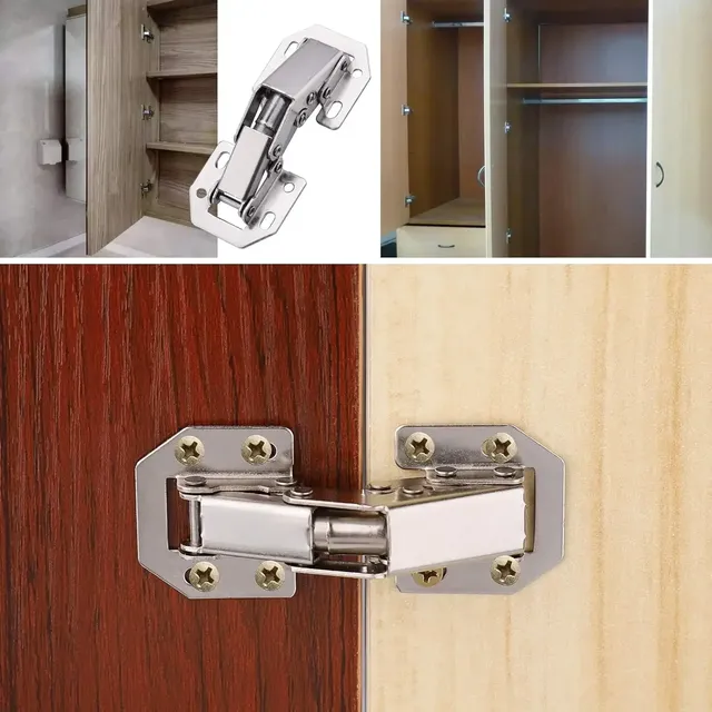 Charnières d'armoire en acier à 90 degrés – vue 3