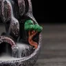 Brûleur encens reflux cascade résine imitation pierre… – vue 5