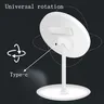 Miroir de maquillage LED ﻿ Miroir de vanité USB détachable – vue 3