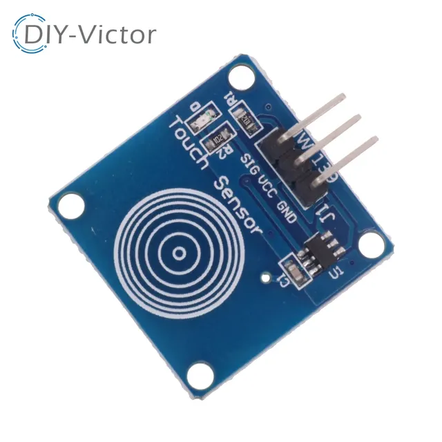 Module tactile capacitif numérique TTP223B monocanal…