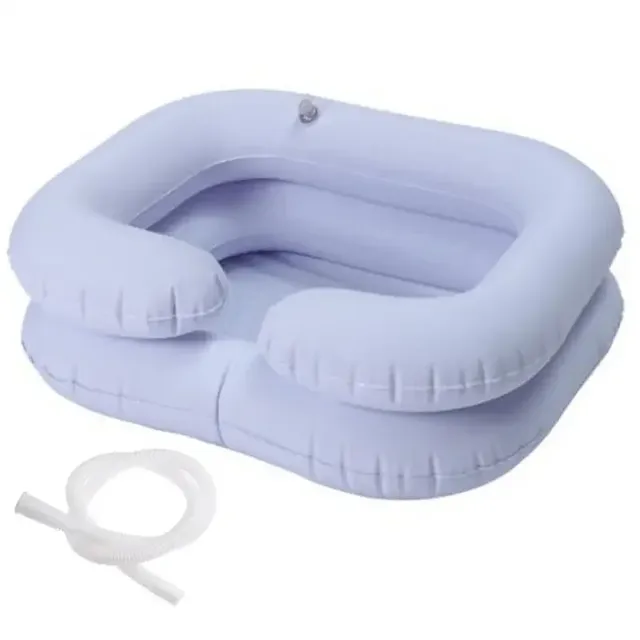 Évier gonflable PVC shampooing bassin lavabo lavabo pour… – vue 5