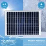 Panneau solaire portable en silicium monocBN – vue 3