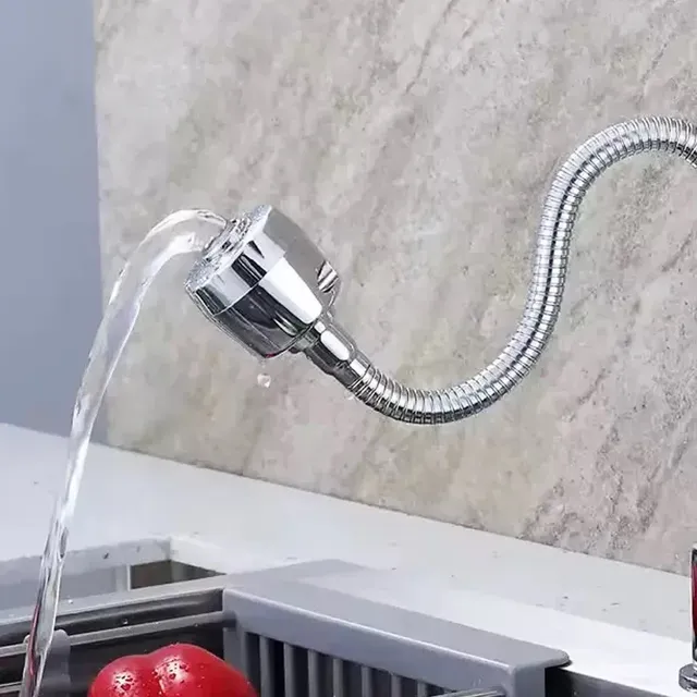 Robinet de lavabo de cuisine Flexible rotatif à 360 degrés – vue 5