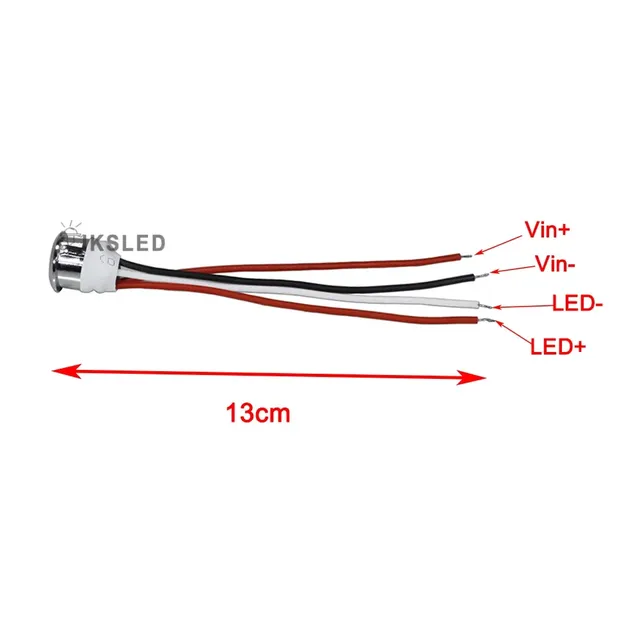 Bouton de capteur tactile LED à intensité variable – vue 4