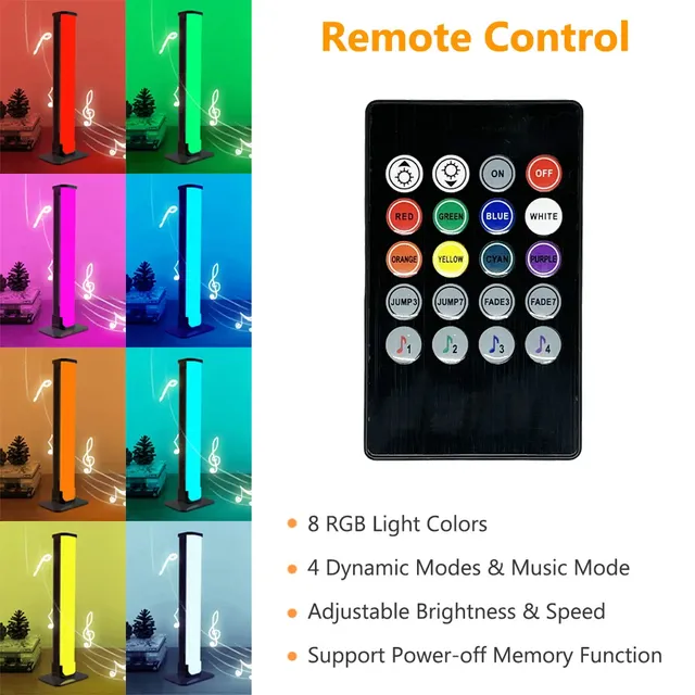 Barre lumineuse LED USB RGB – vue 2