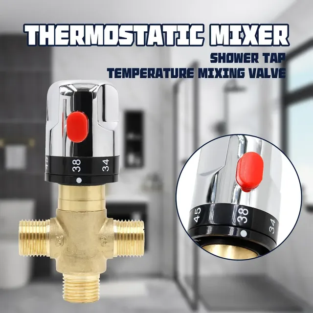 Robinet mitigeur de robinet thermostat en laiton pour… – vue 2