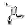 Robinet machine laver mural chromé plastique bec unique… – vue 5