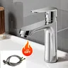 Mitigeur lavabo monocommande chromé design moderne corps… – vue 2