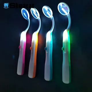 Miroir buccal à lumière dentaire Led