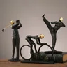 Décoration de figurine de sport en résine – vue 3
