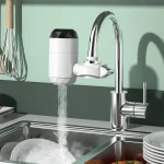 Cuisine chauffe-eau électrique instantané robinet d&rsquo;eau chaude chauffage froid robinet chauffe-eau instantané sans réservoir maison