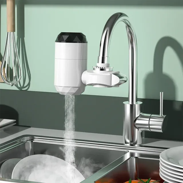 Cuisine chauffe-eau électrique instantané robinet d'eau…